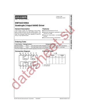 DM74AS1000AMX datasheet  